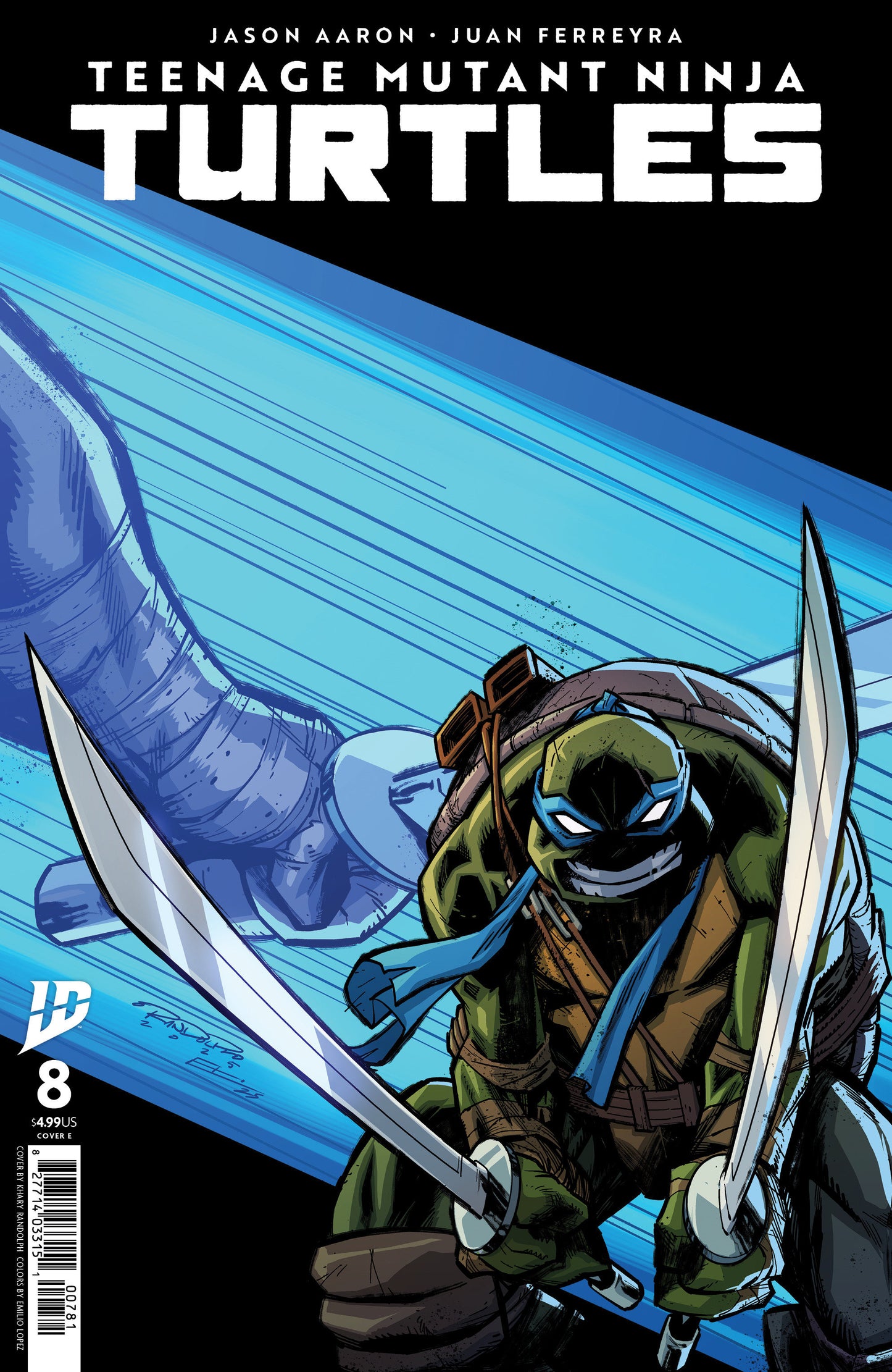 Teenage Mutant Ninja Turtles 2024 #8 Cover E Randolph