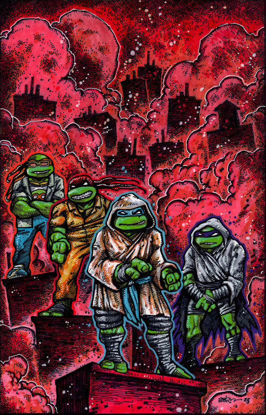 Teenage Mutant Ninja Turtles #10 1:10 Eastman Full Art Variant