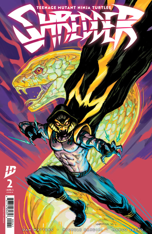 Teenage Mutant Ninja Turtles: Shredder #2 Variant Ri 1:10 Harmon