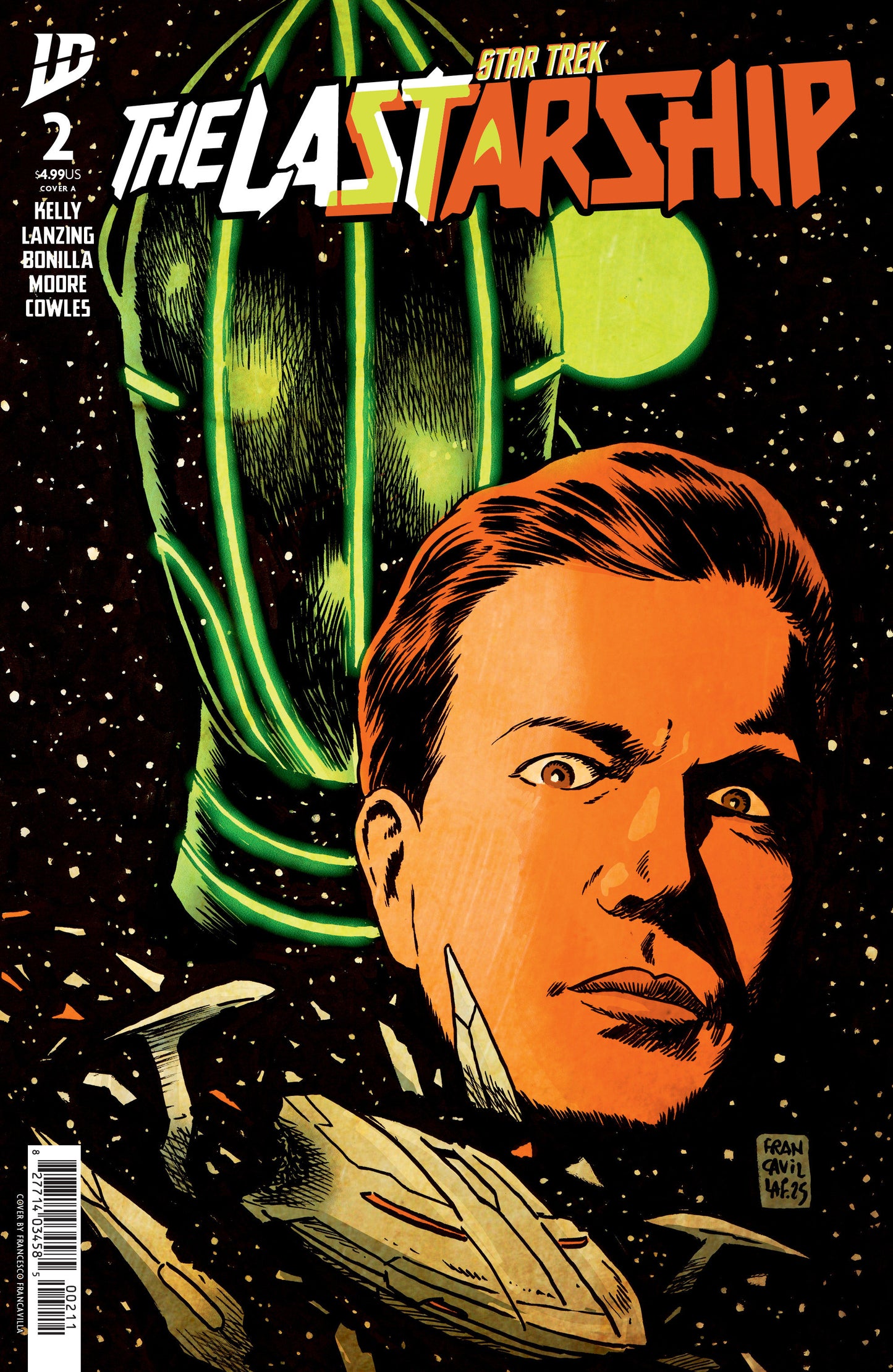 Star Trek: The Last Starship #2 Cover A (Francavilla)