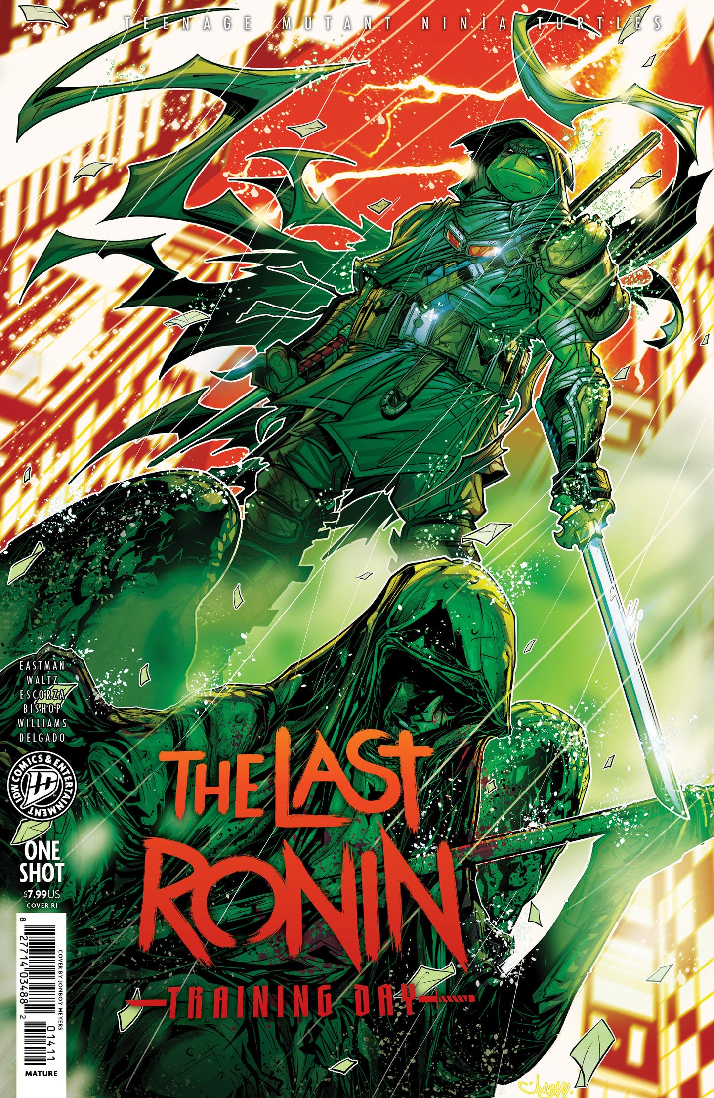 Teenage Mutant Ninja Turtles: The Last Ronin  Training Day 1:25 Meyers Variant