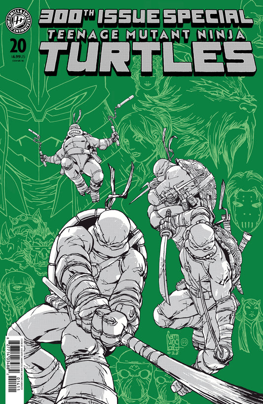 Teenage Mutant Ninja Turtles #20: 300th Issue Special 1:100 (Camuncoli)