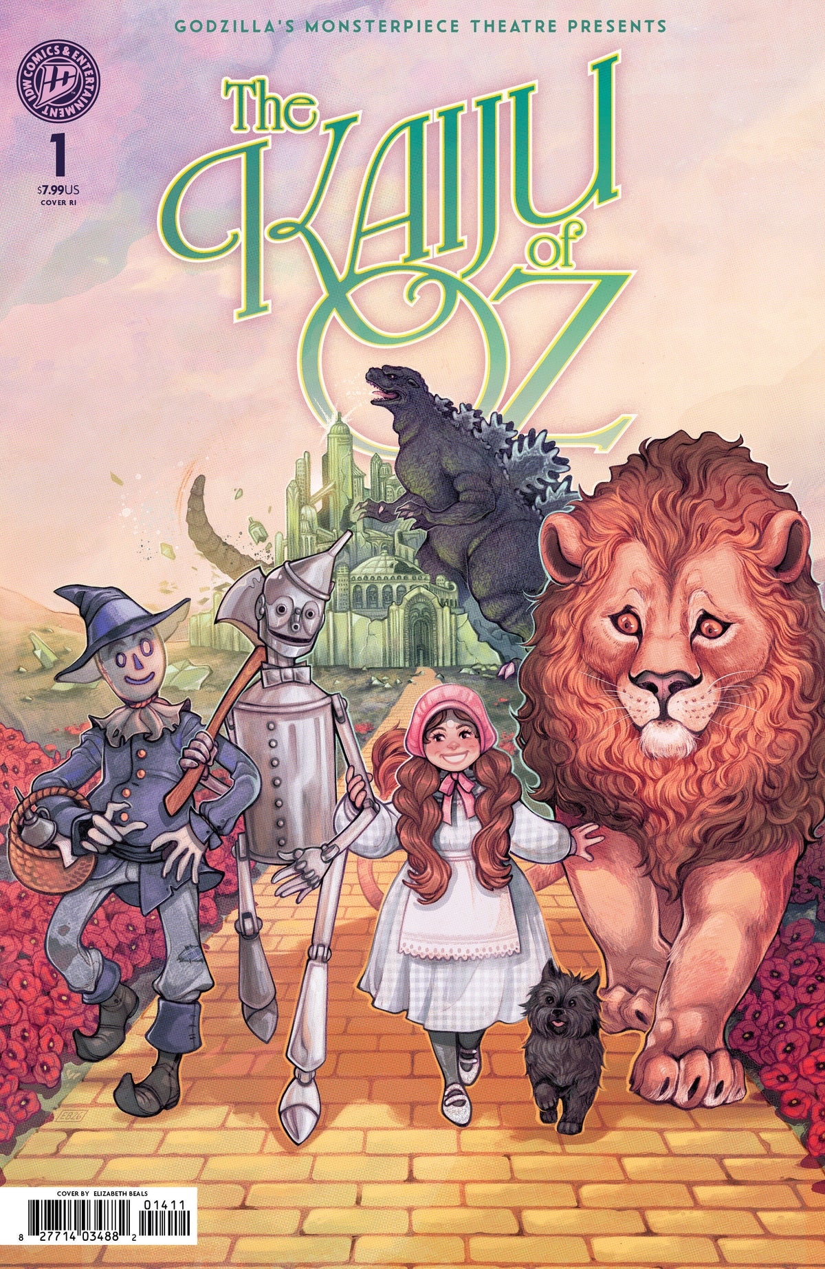 Godzilla’s Monsterpiece Theatre Presents: The Kaiju Of Oz 1:10 Beals Variant