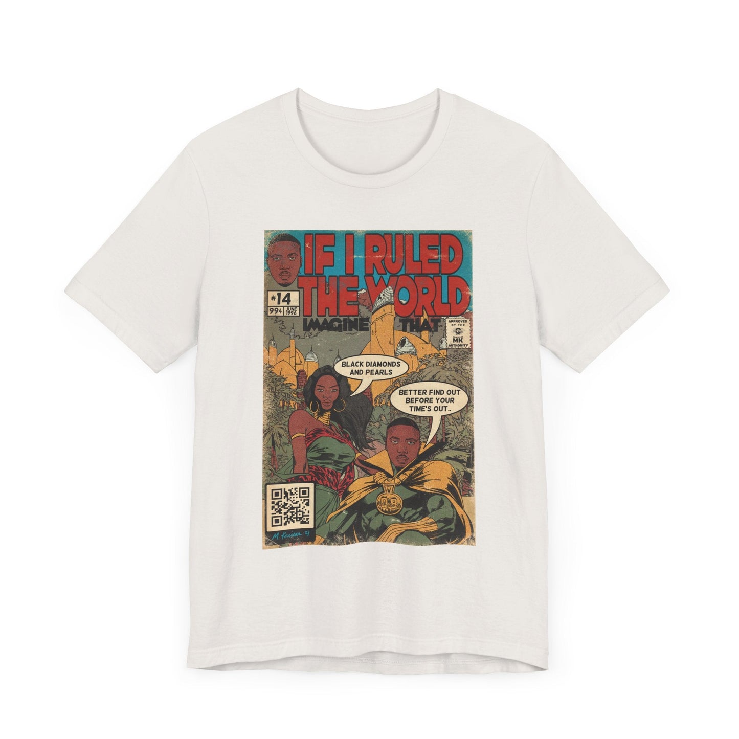 Nas & Lauryn - If I Ruled The World - Unisex Jersey T-Shirt