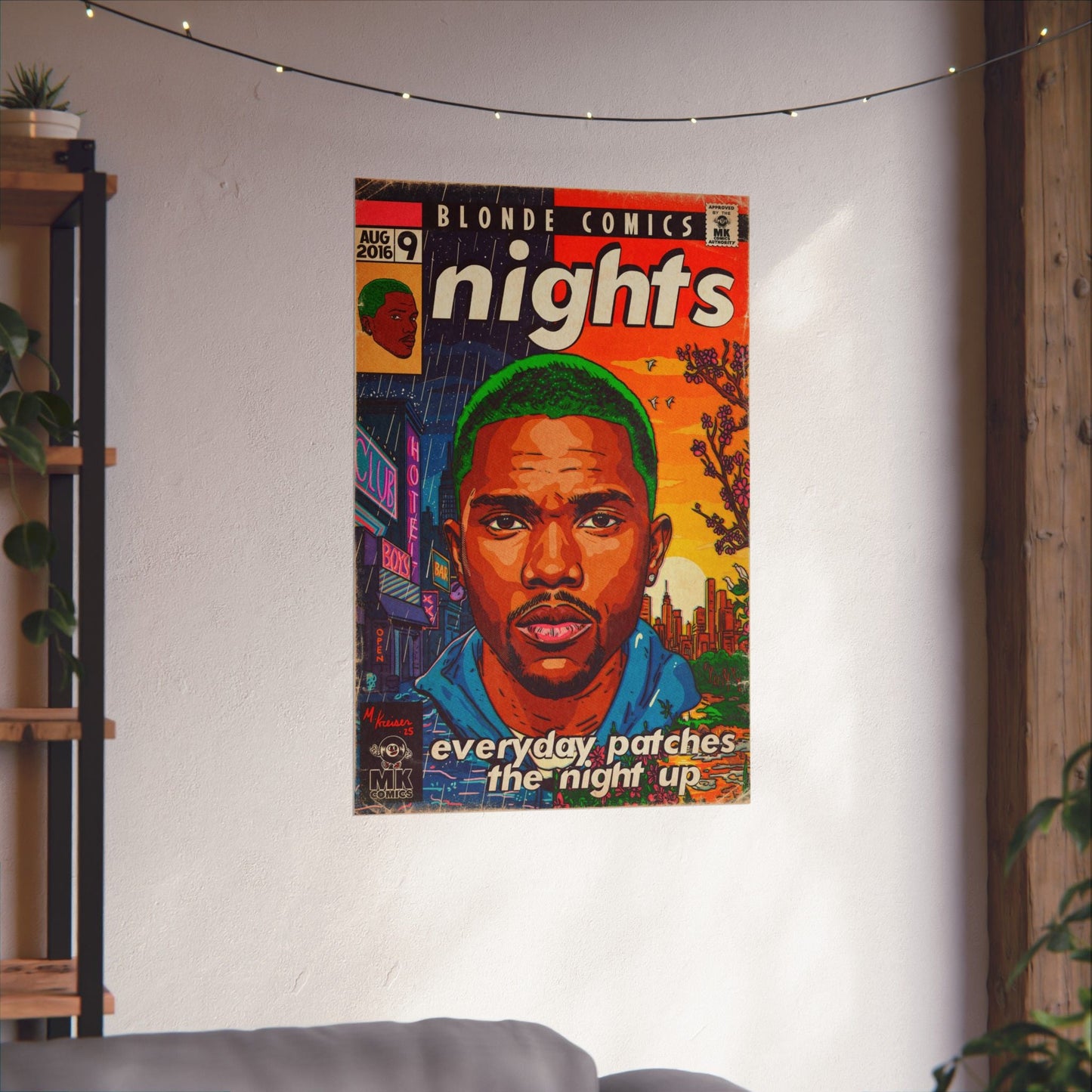 Nights - Matte Vertical Posters