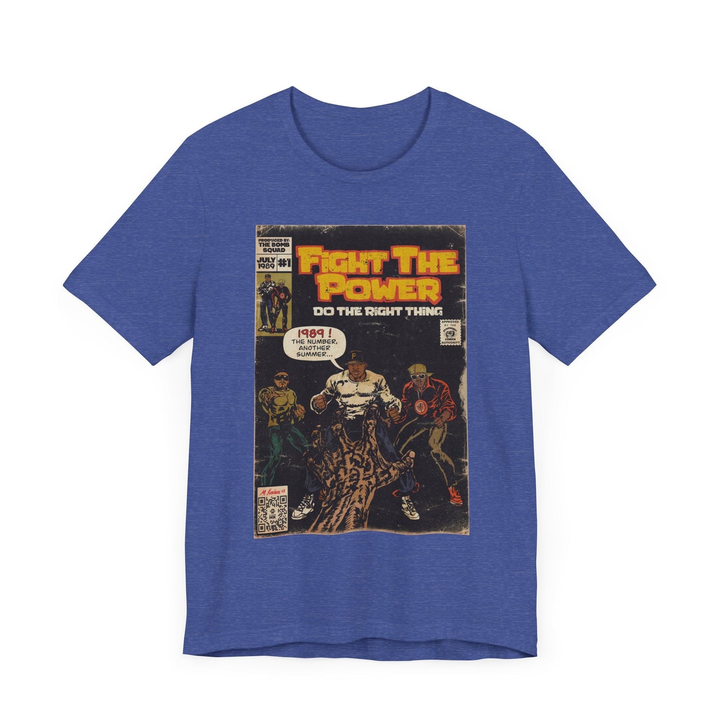 P.E. - Fight The Power -  Unisex Jersey Short Sleeve Tee