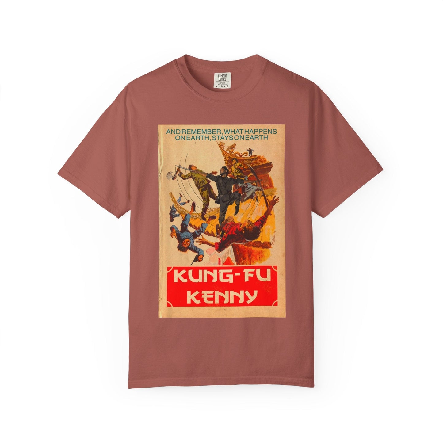 Kung Fu Kenny - Unisex Comfort Colors T-shirt