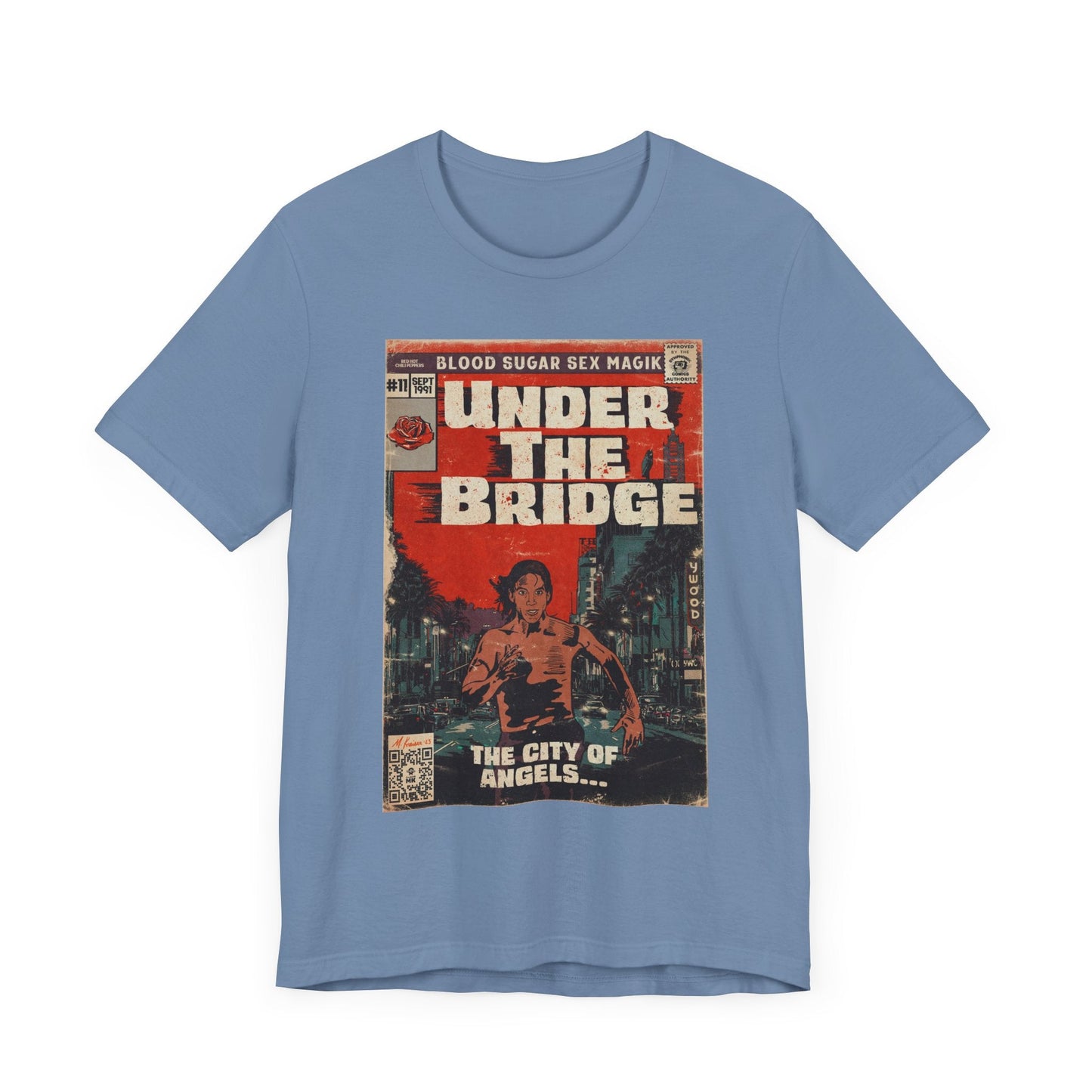 Red Hot Chili Peppers- Under The Bridge - Unisex Jersey Short Sleeve Tee