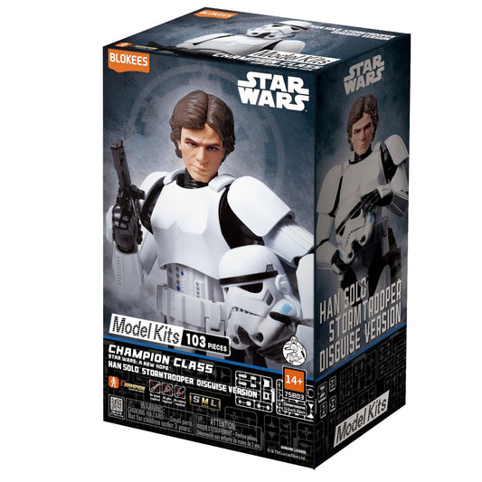 Blokees Star Wars A New Hope Stormtrooper Han Solo Model Kit