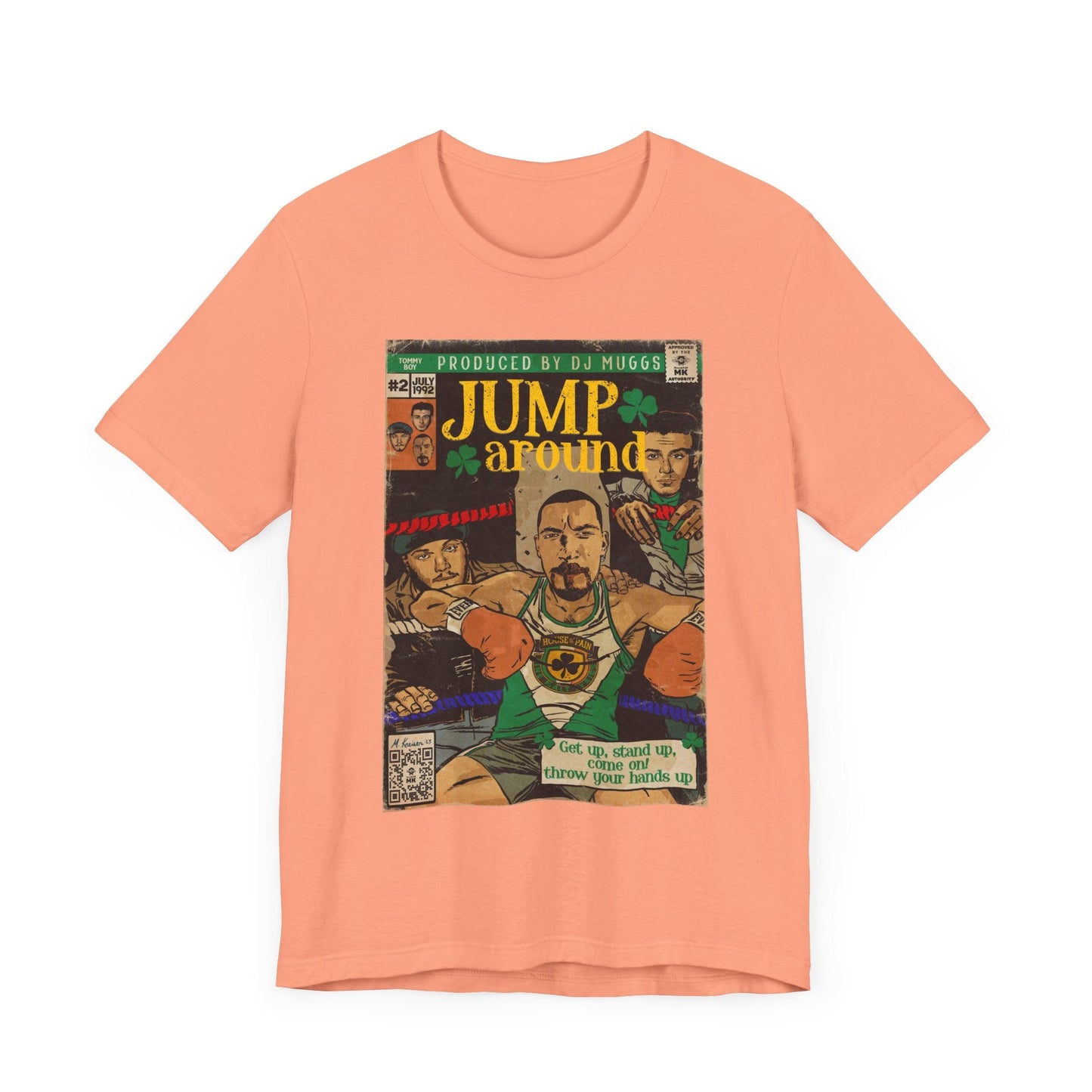 House of Pain - Jump Around -  Unisex Jersey Short Sleeve Tee