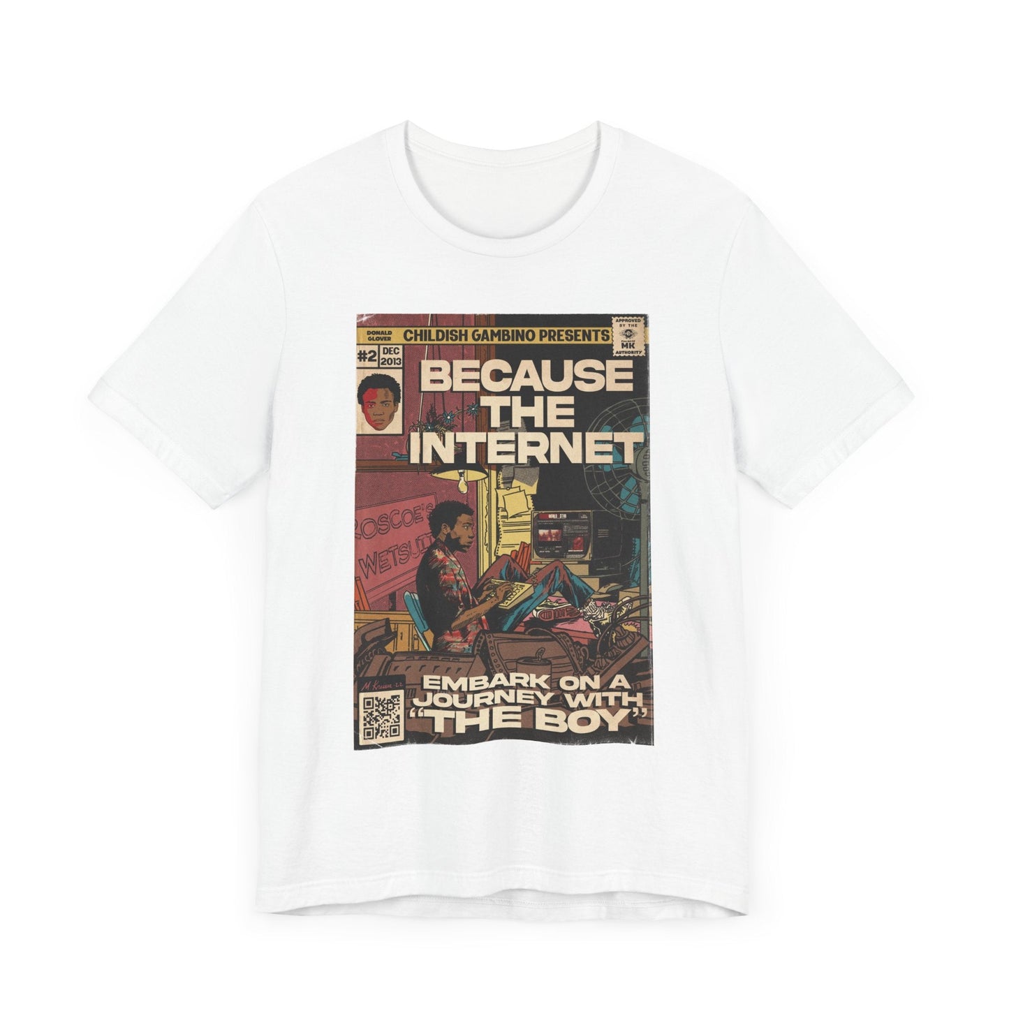 Childish Gambino- Because The Internet - Unisex Jersey Short Sleeve Tee