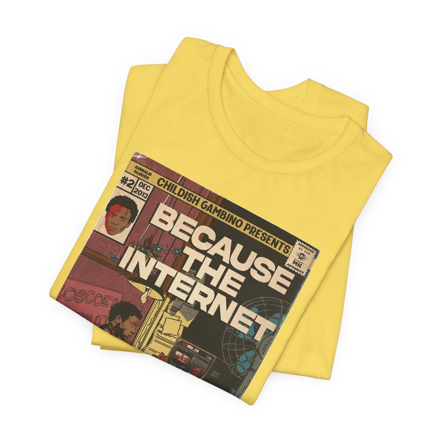 Childish Gambino- Because The Internet - Unisex Jersey Short Sleeve Tee