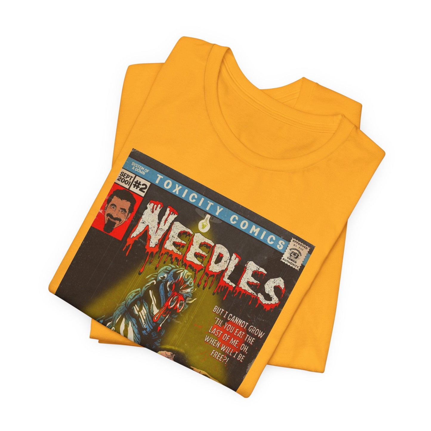 System of a Down - Needles - Unisex Jersey Short Sleeve Tee