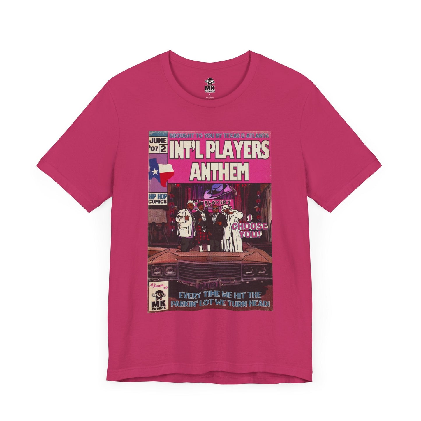 Int’l Players Anthem - Unisex Jersey Short Sleeve Tee