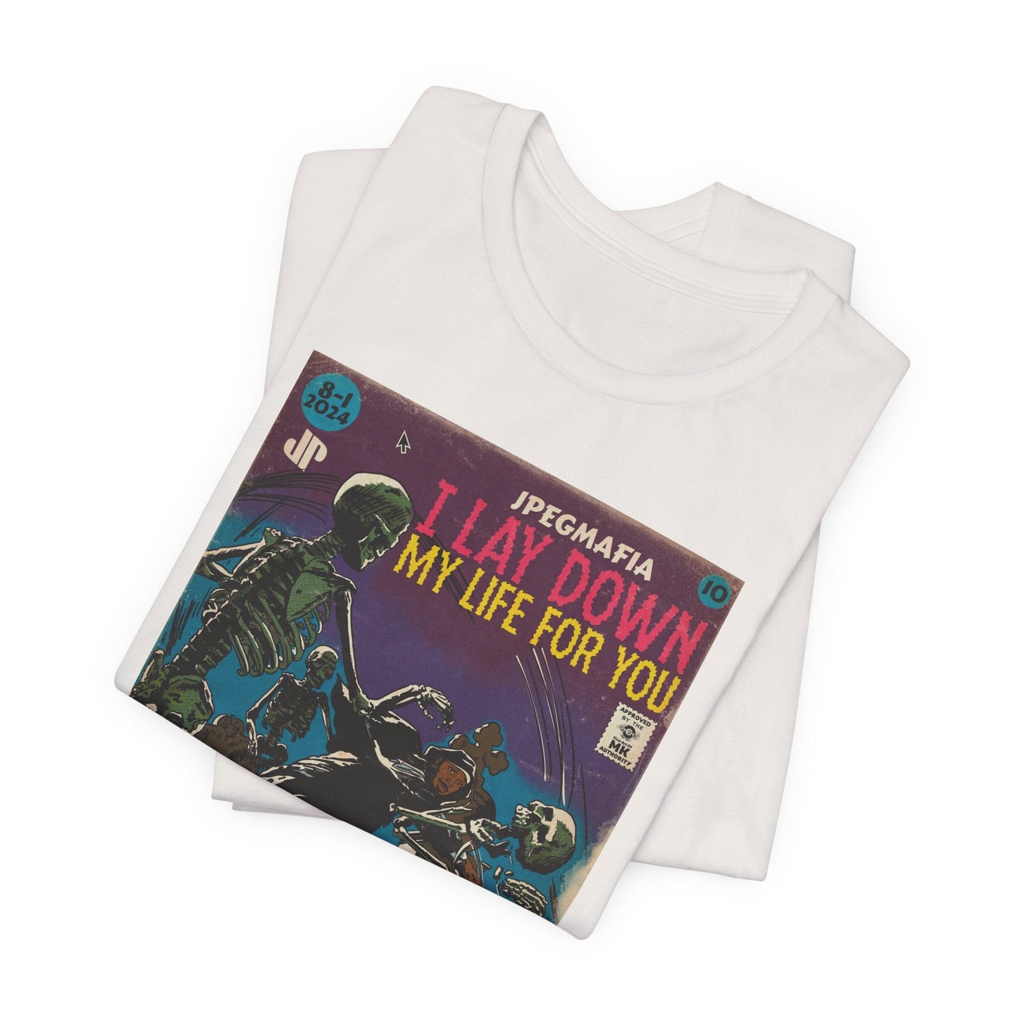 Jpegmafia - I Lay Down My Life Dor You - Unisex Jersey Short Sleeve Tee