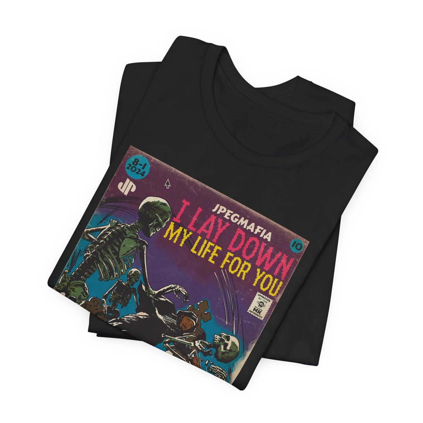Jpegmafia - I Lay Down My Life Dor You - Unisex Jersey Short Sleeve Tee