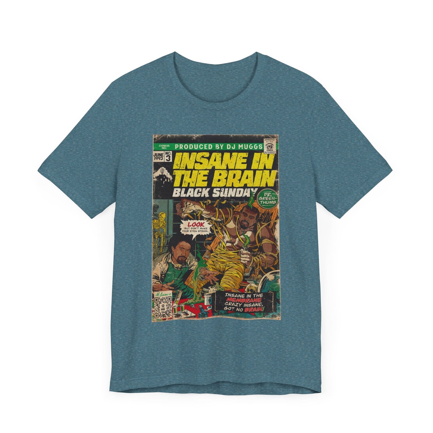 Cypress Hill - Insane In The Brain - Unisex Jersey Short Sleeve Tee