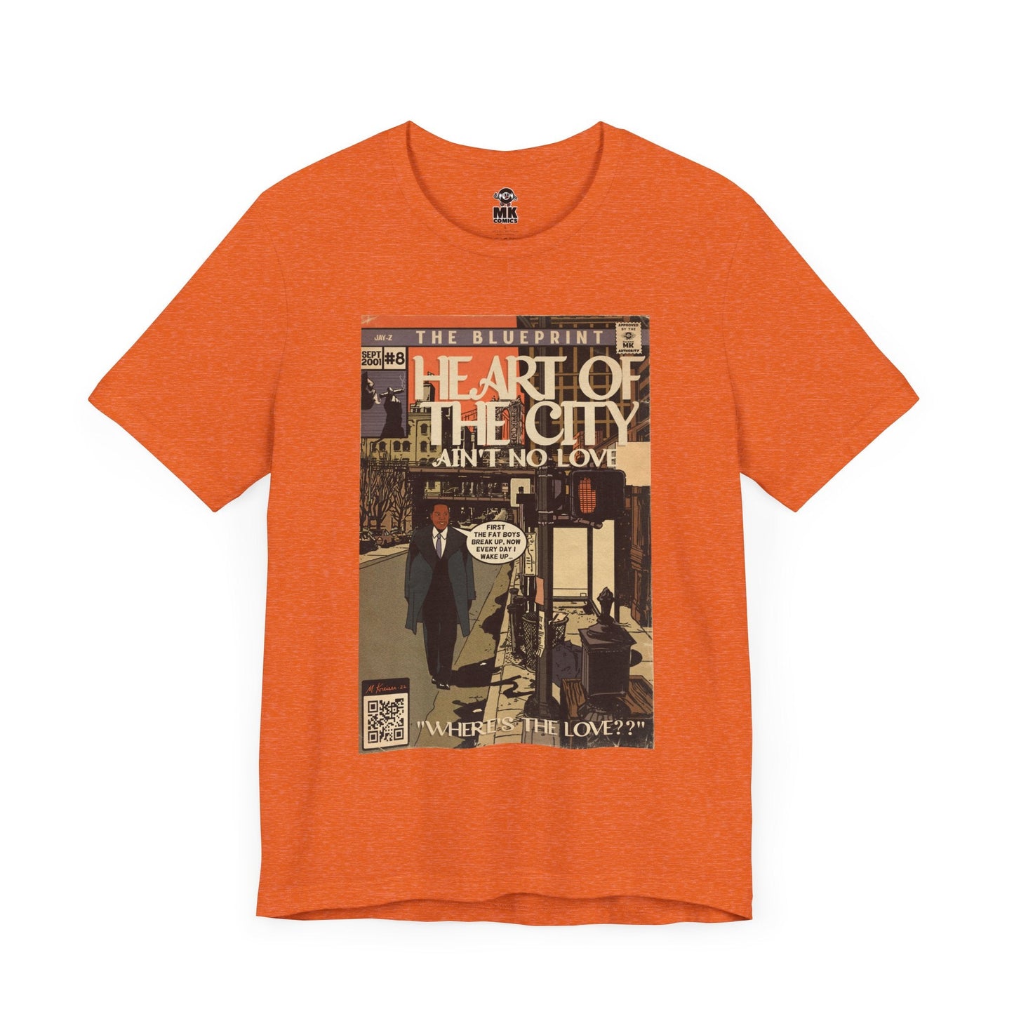 Heart of the City - Unisex Jersey Short Sleeve Tee