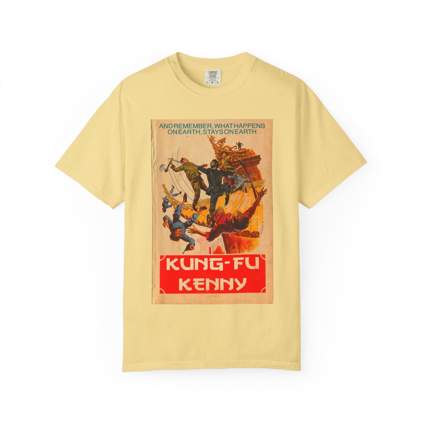 Kung Fu Kenny - Unisex Comfort Colors T-shirt