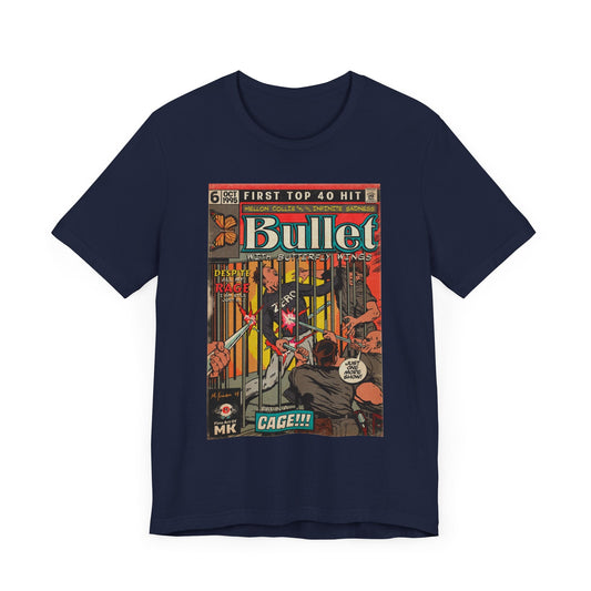 Bullet With Butterfly Wings - Unisex Jersey Short Sleeve Tee