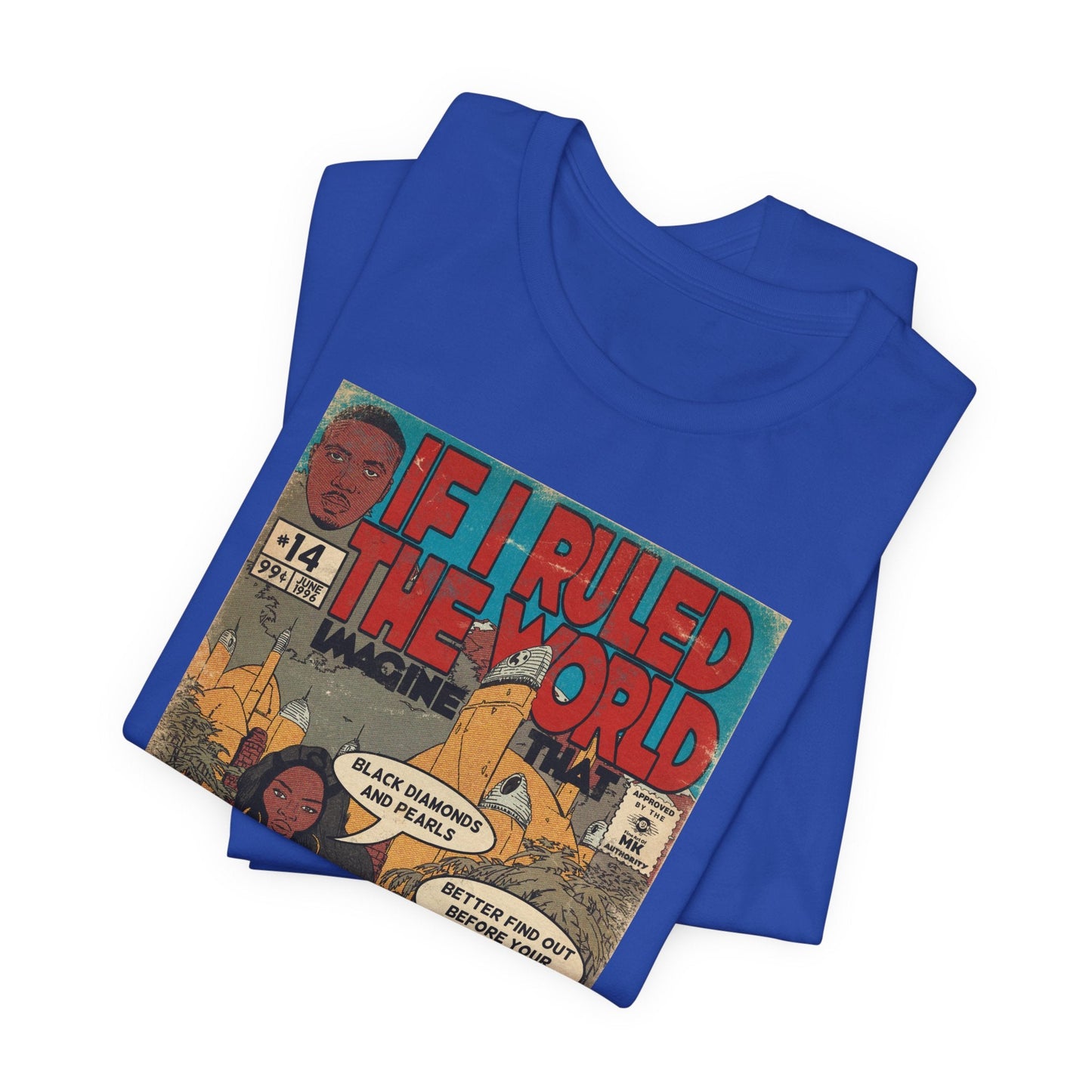 Nas & Lauryn - If I Ruled The World - Unisex Jersey T-Shirt