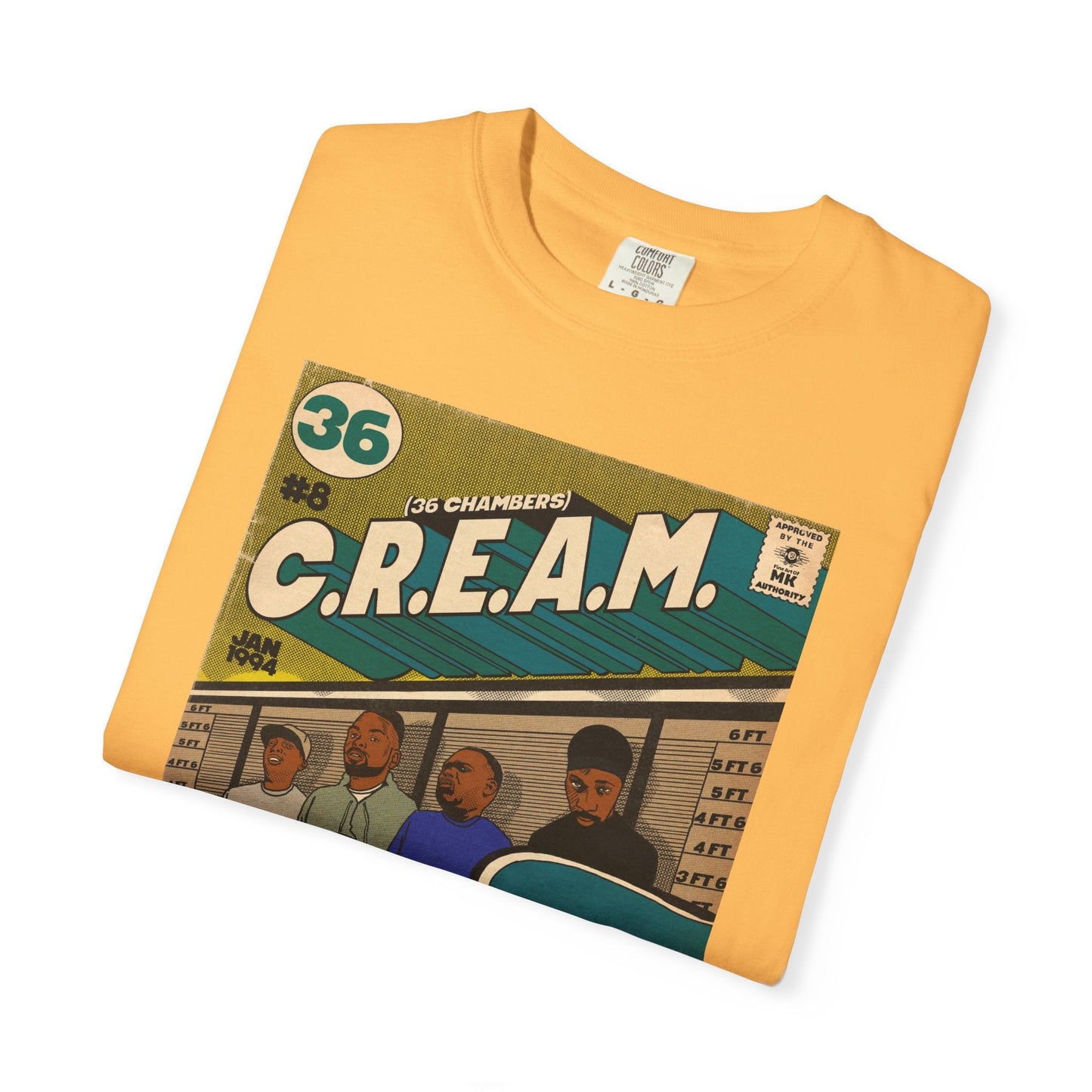 C.R.E.A.M - Unisex Comfort Colors T-shirt