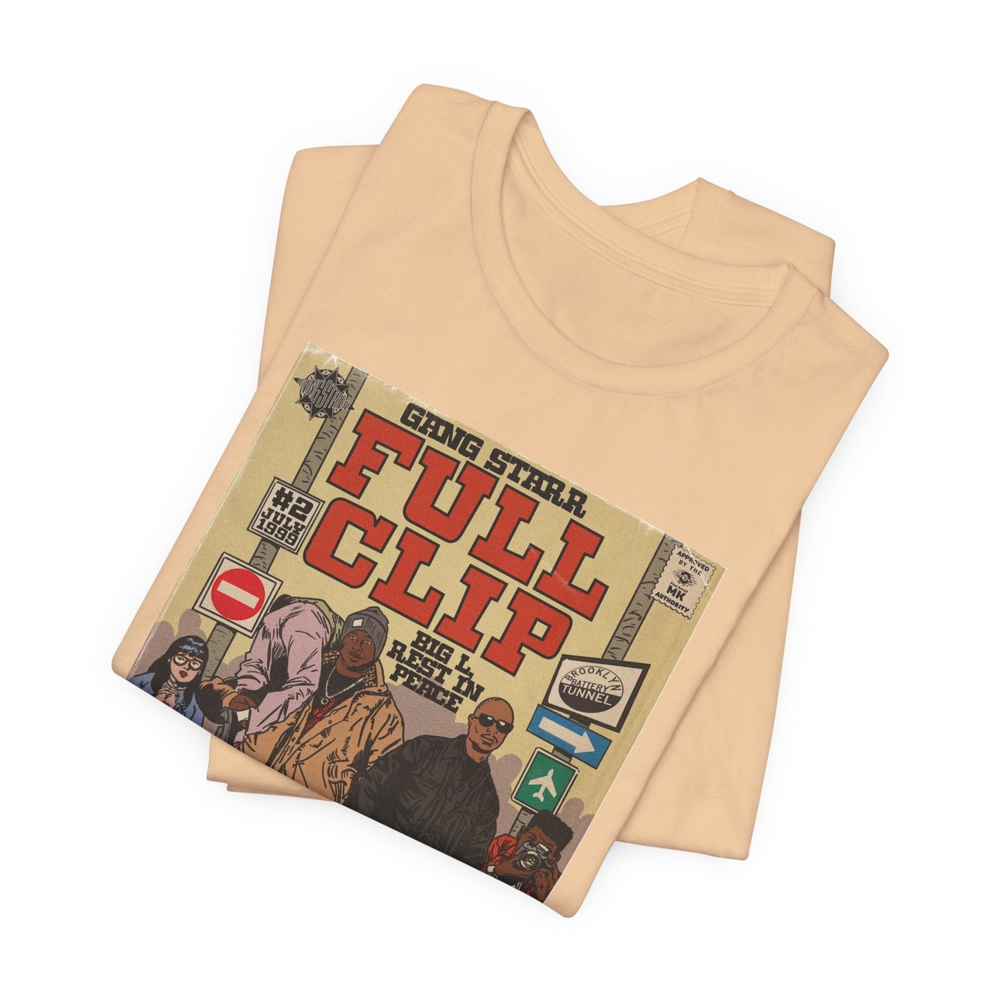 Gangstarr - Full Clip- Unisex Jersey Short Sleeve Tee