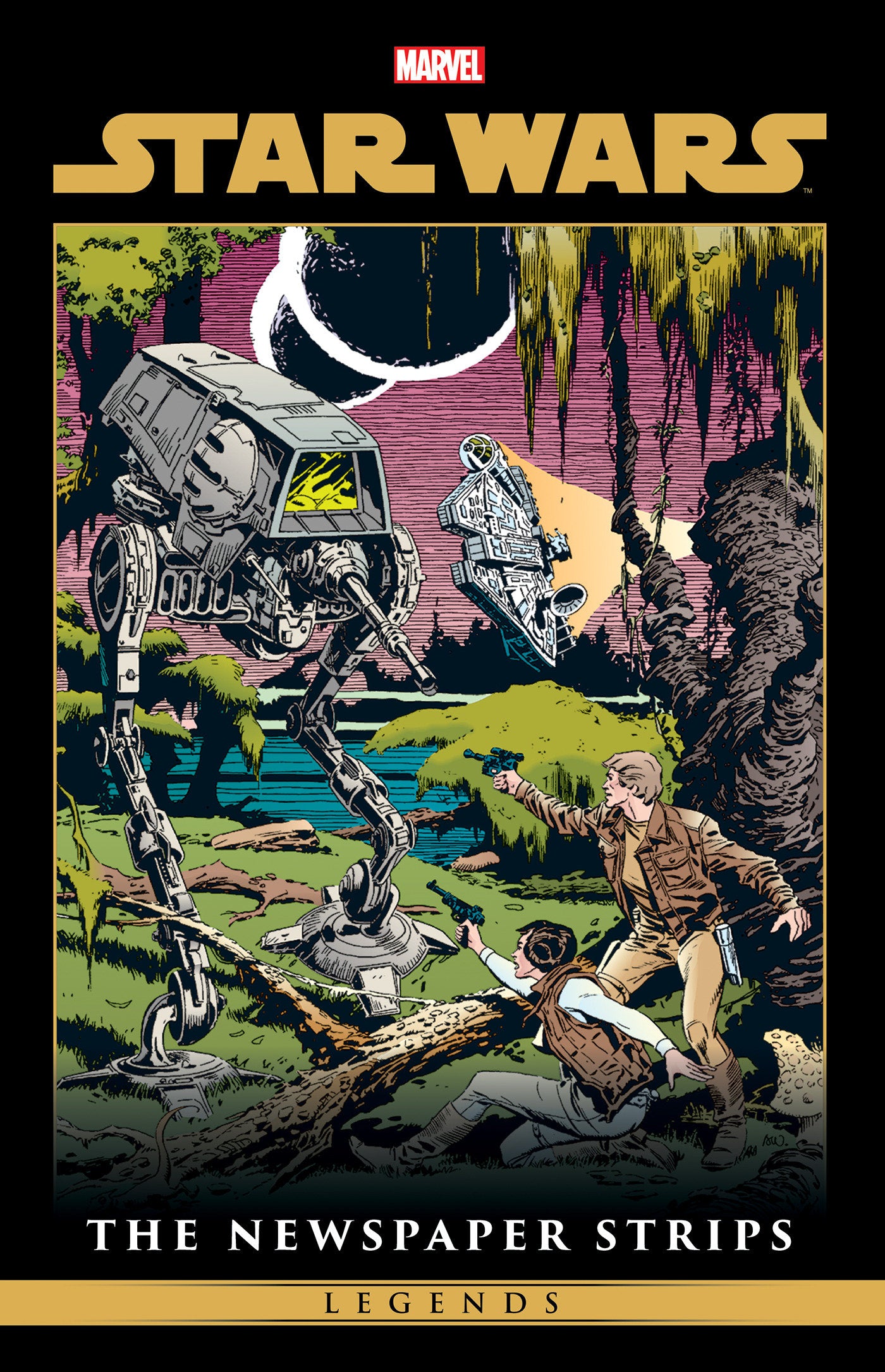 Star Wars Legends: The Newspaper Strips Omnibus Al Williamson Ord Mantell Cover [Direct Market Only]