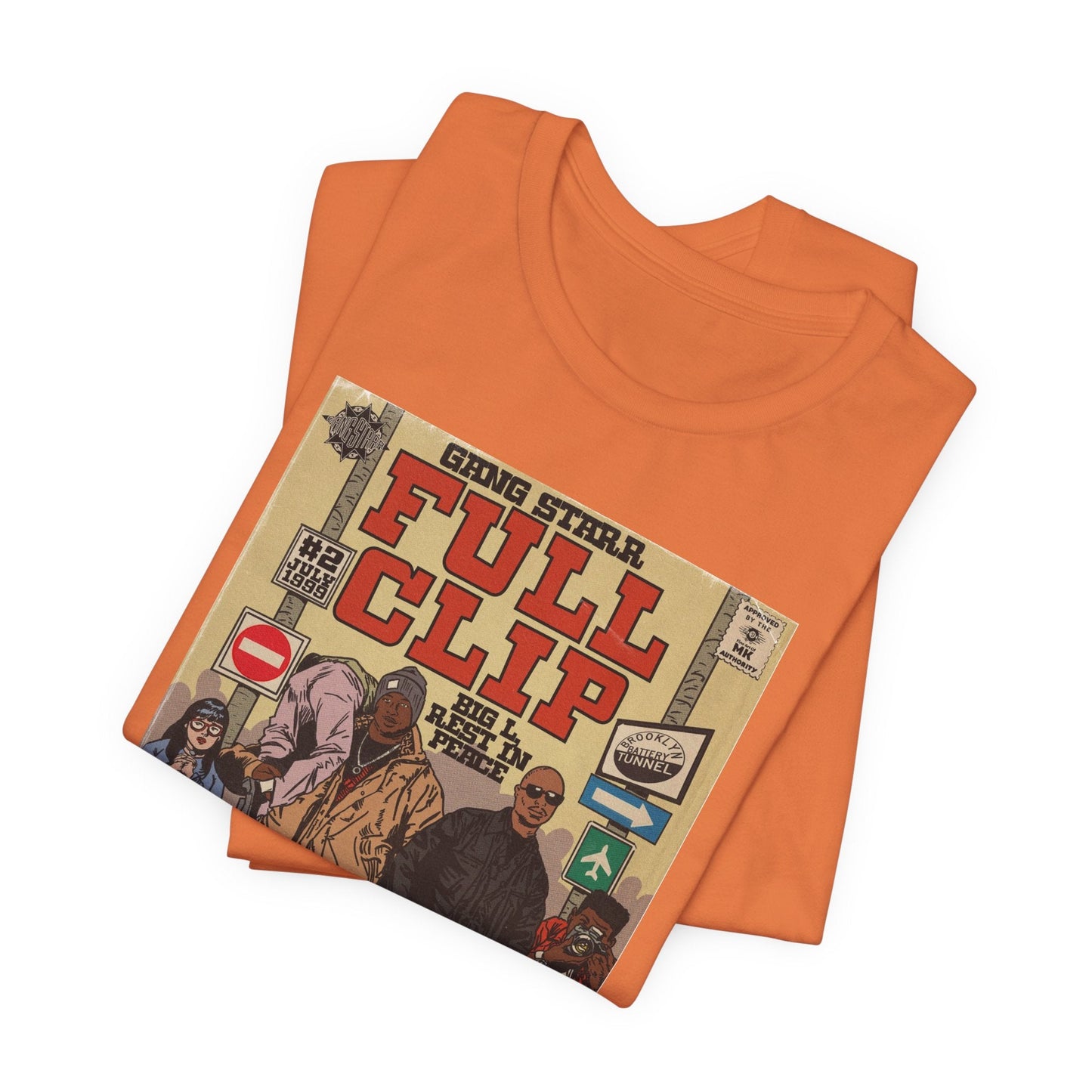 Gangstarr - Full Clip- Unisex Jersey Short Sleeve Tee