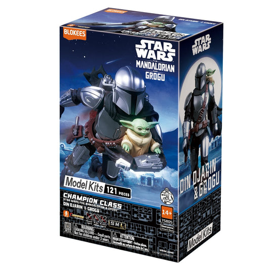 Blokees Star Wars The Mandalorian & Grogu Din Classic Class 05 Model Kit