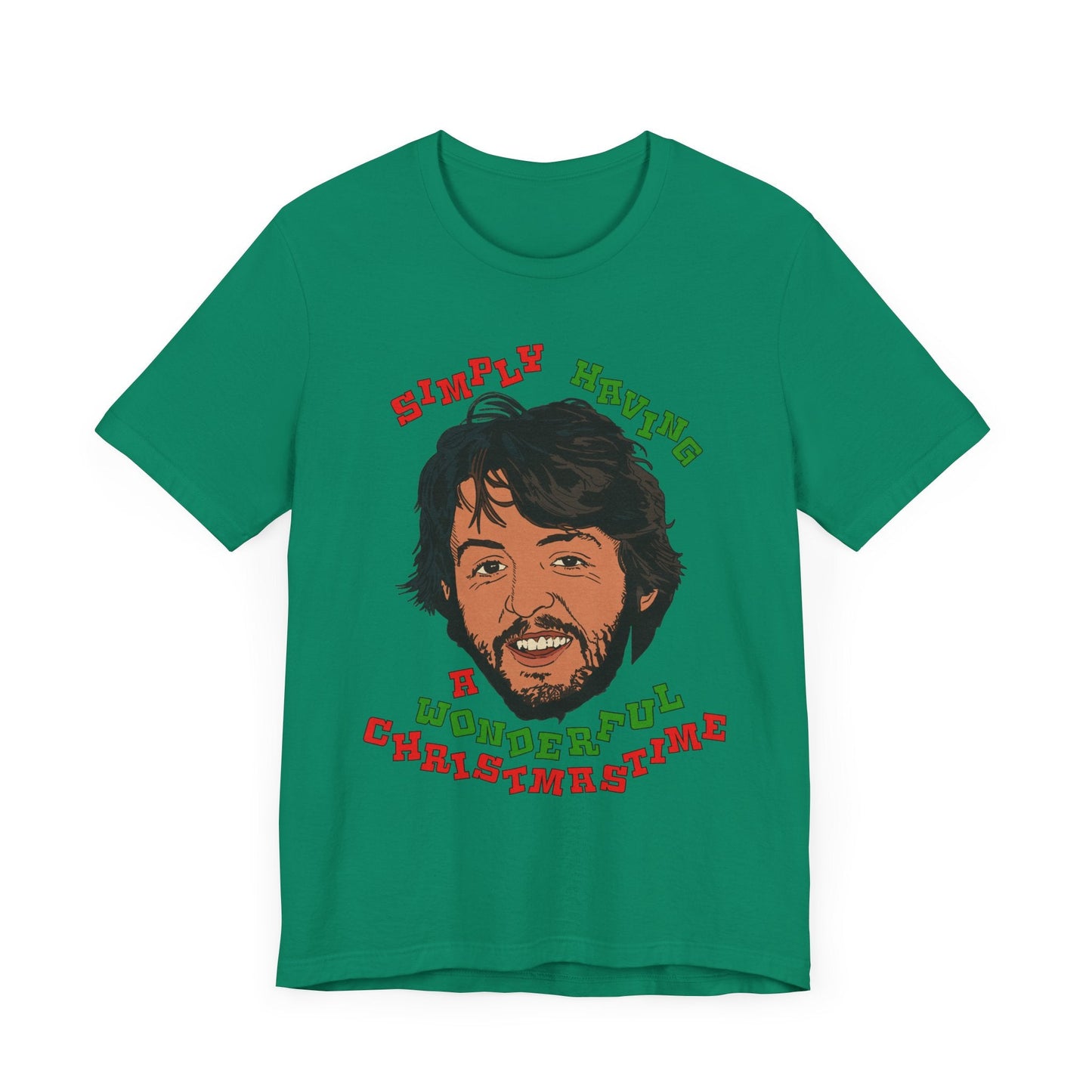 Paul McCartney - Wonderful Christmastime - Unisex Jersey Short Sleeve Tee