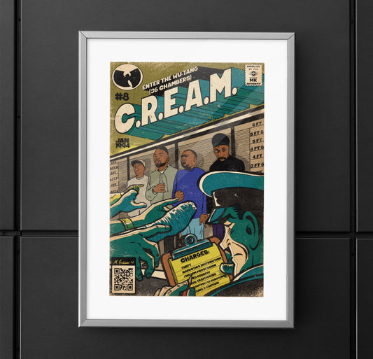 C.R.E.A.M - Vertical Matte Poster