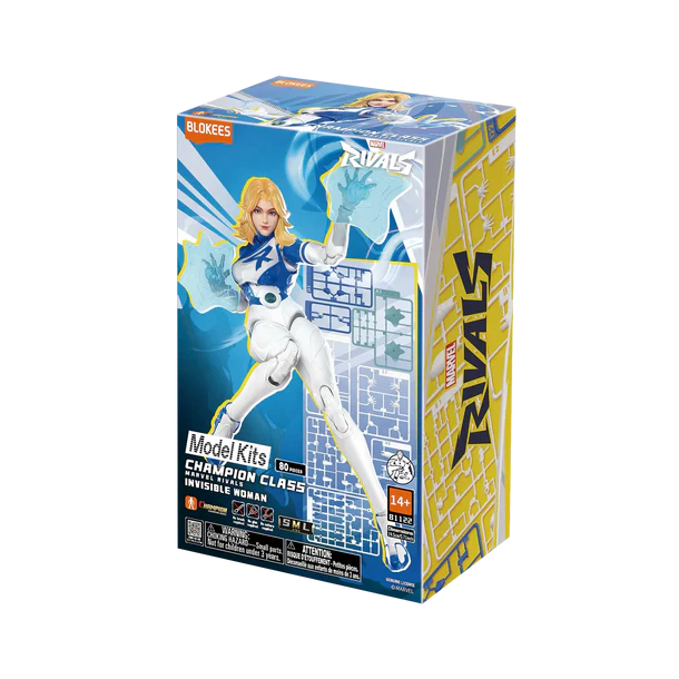Blokees Marvel Rivals Champion Class 11 Invisible Woman Model Kit