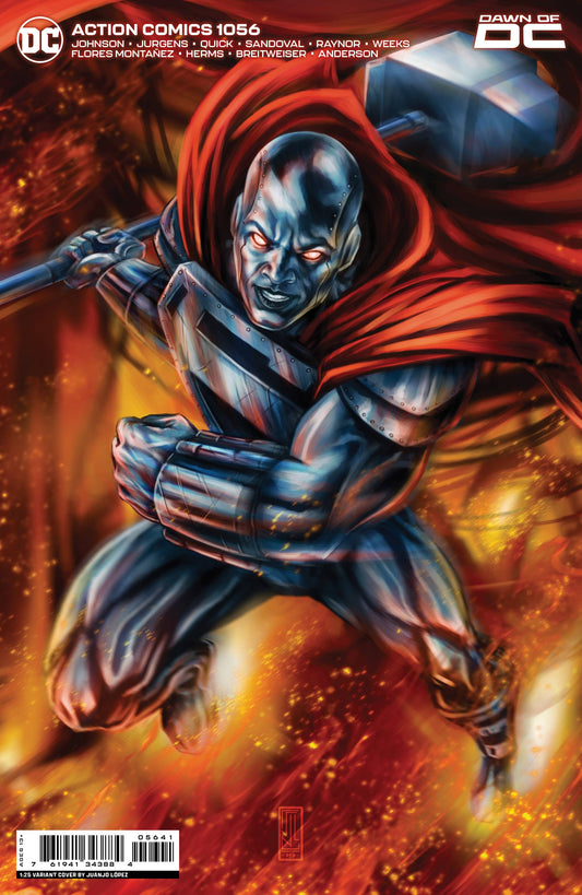 Action Comics #1056 Cover G Juanjo Lopez 1:25 Card Stock Variant