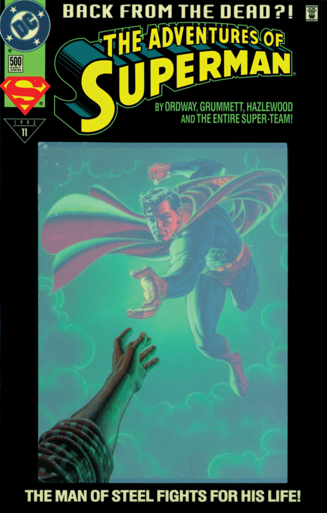 Adventures of Superman #500 No Polybag (VF)