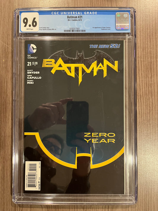 Batman #21 New 52 CGC 9.6