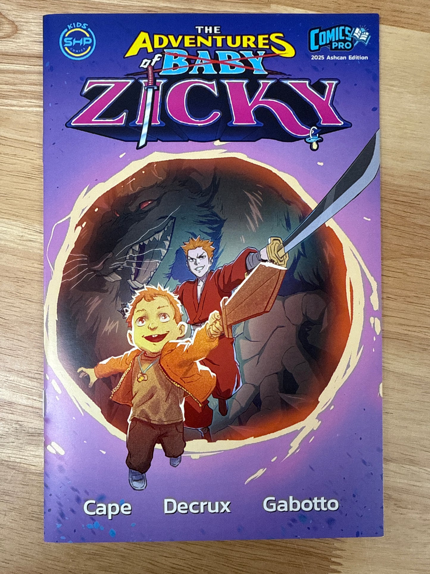 Adventures of Baby Zicky Ashcan ComicsPro 2025