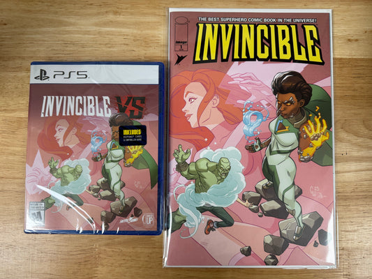 Invincible Vs PS5 Bundle Comic Store Lunar Exclusive