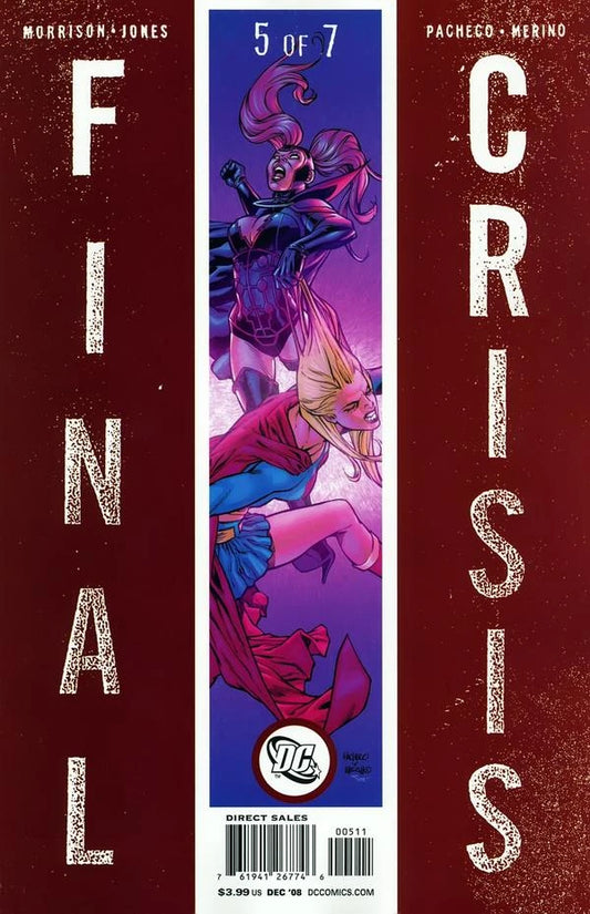 Final Crisis #5 Red Border Variant