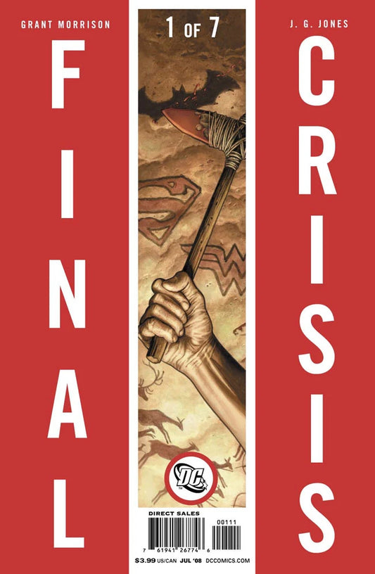Final Crisis #1 Red Border Variant