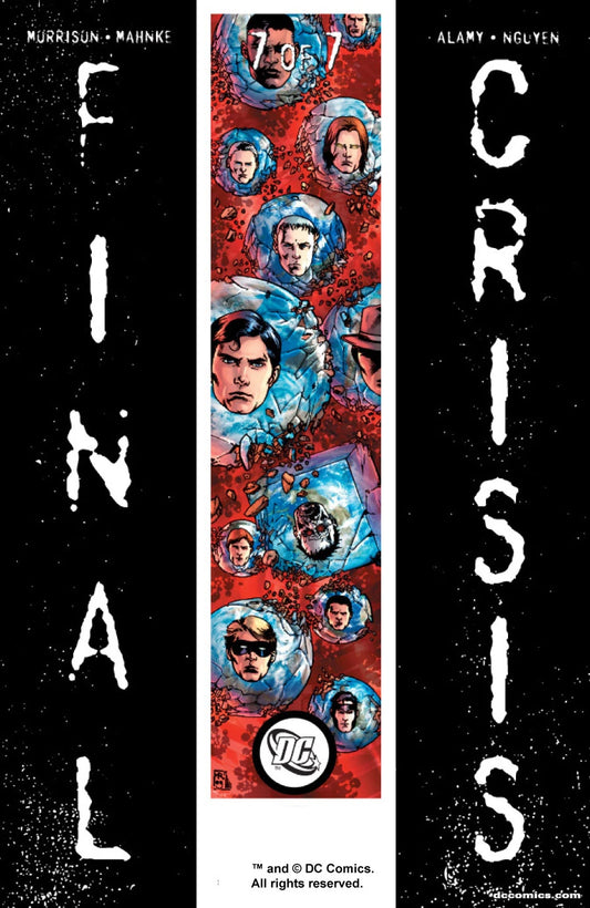 Final Crisis #7 Black Border Variant