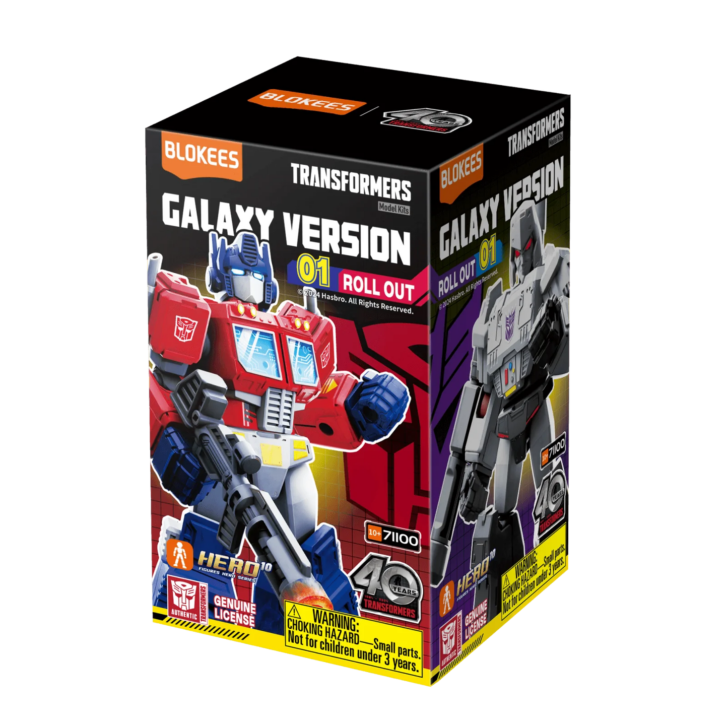 Blokees Figures Transformers Galaxy Version 01 Roll Out Mystery Box