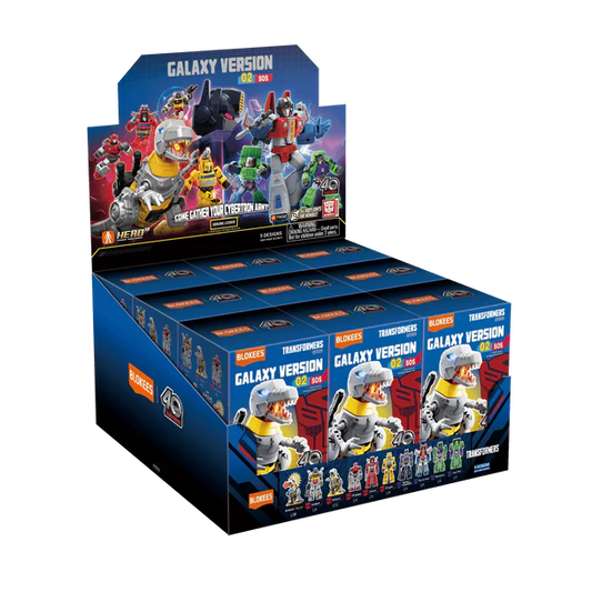 Blokees Transformers Galaxy Version 02 SOS *FULL DISPLAY BOX*