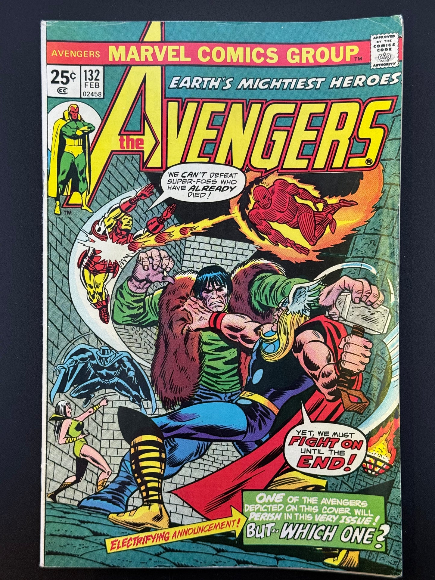 Avengers #132 (1975) (Mid Grade)