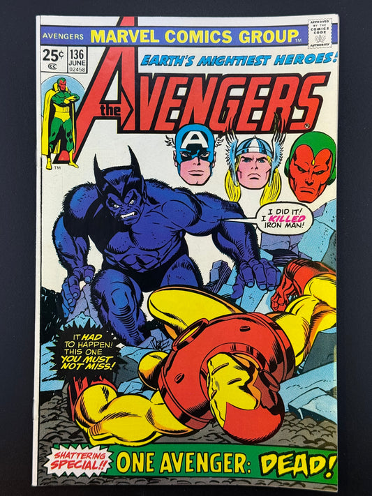 Avengers #136 (1975) (Mid Grade)