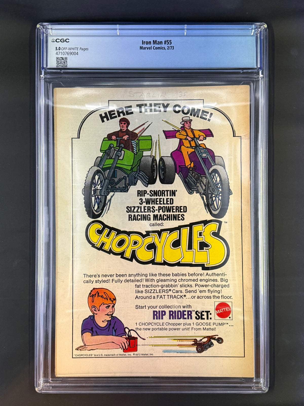 Iron Man #55 - 1973 - CGC 5.0