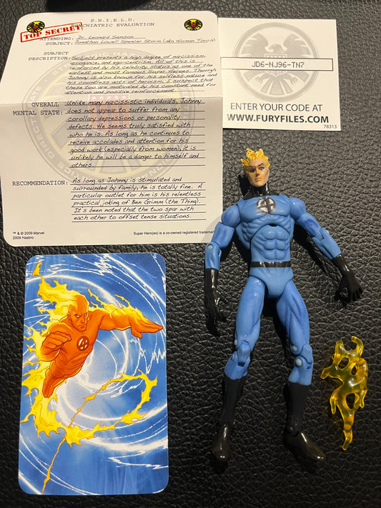 Human Torch Marvel Universe 3.75in Wave 1: 011