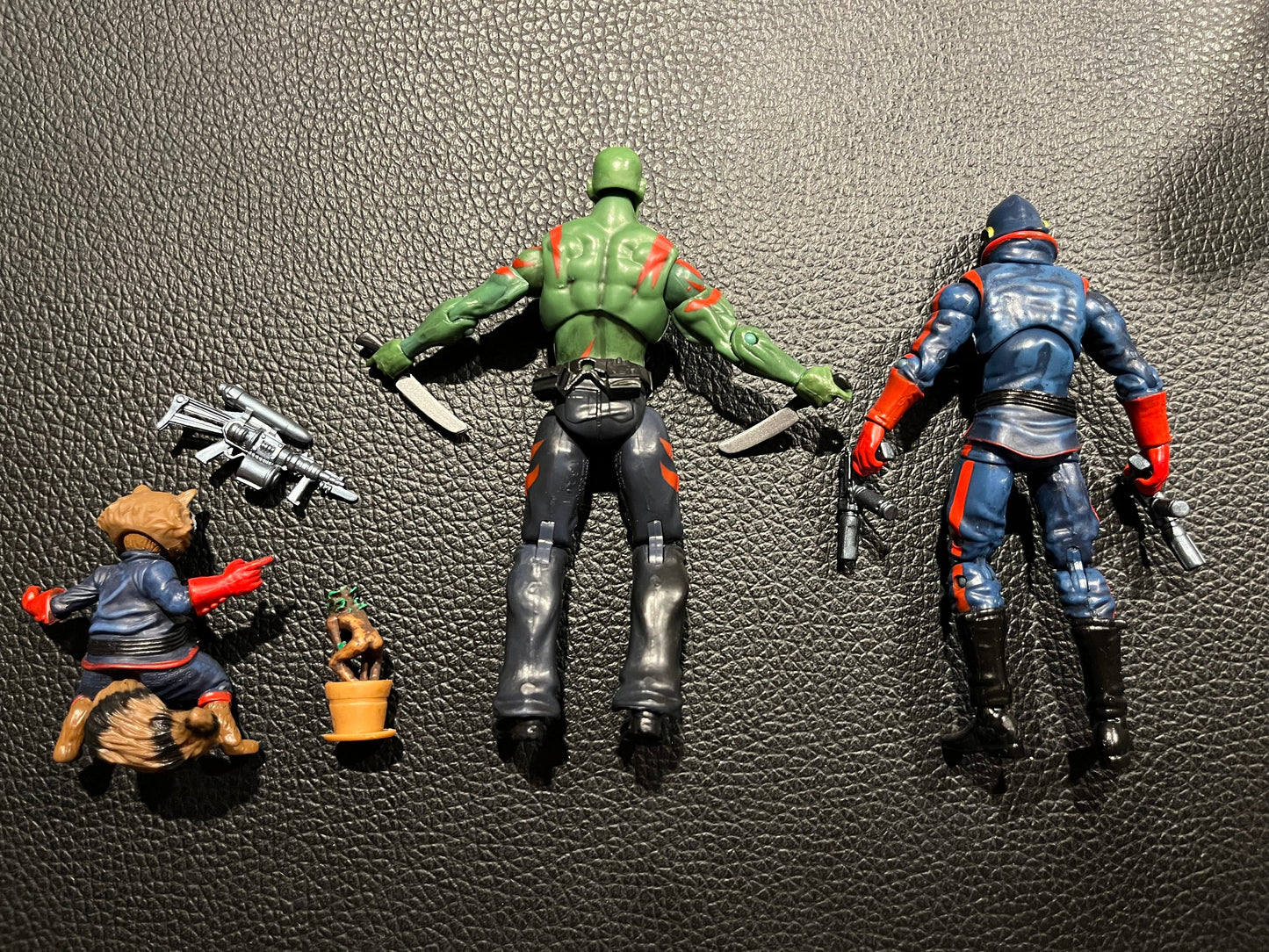 Starlord, Drax, Rocket Racoon (Guardians of the Galaxy) Marvel Universe 3.75 3 pack