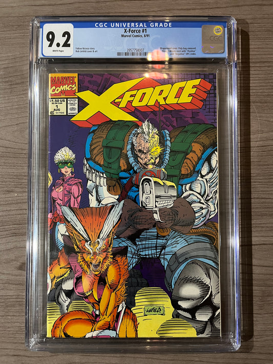 X-Force #1 CGC 9.2
