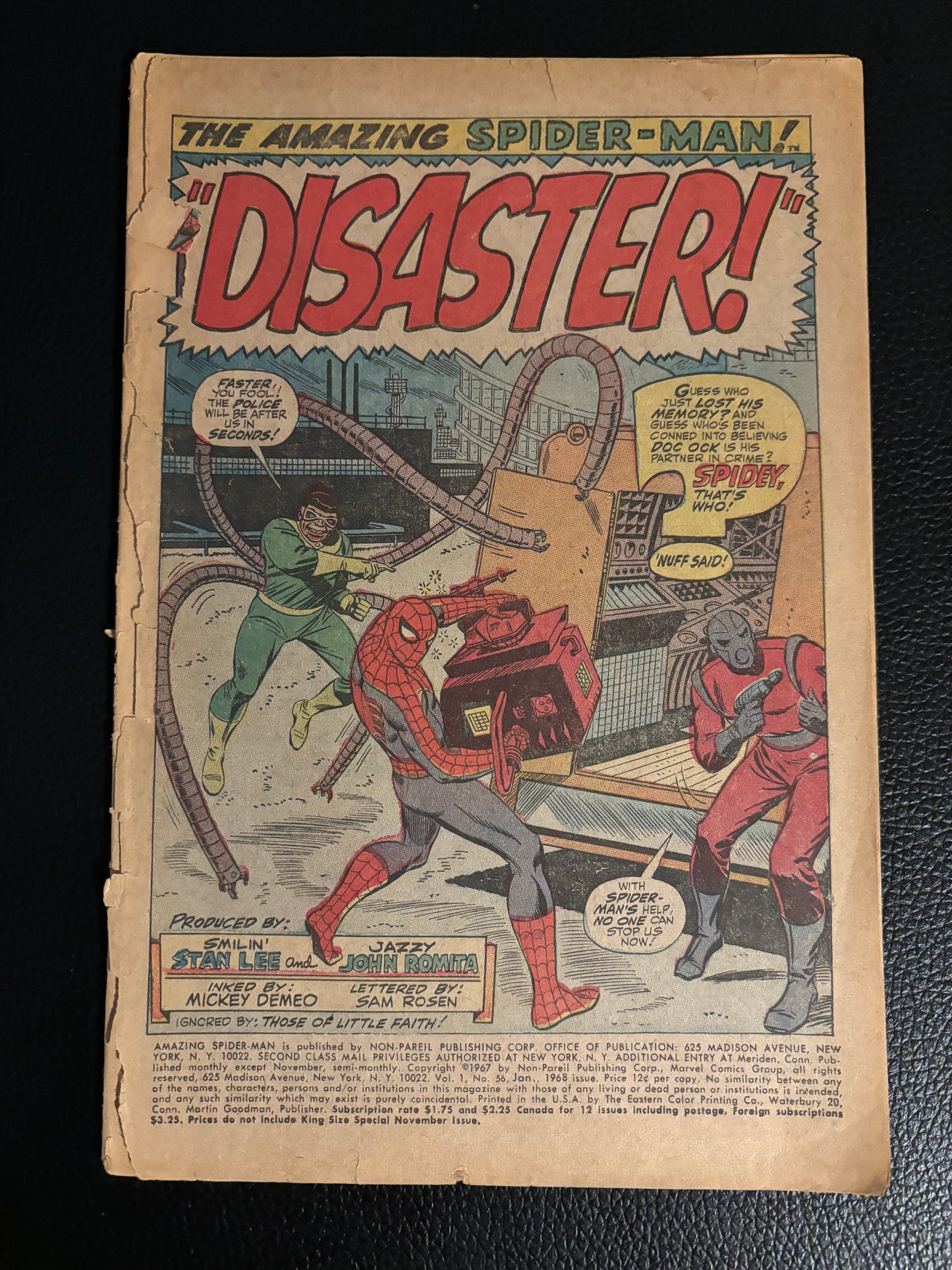 Amazing Spider-Man #56 Coverless